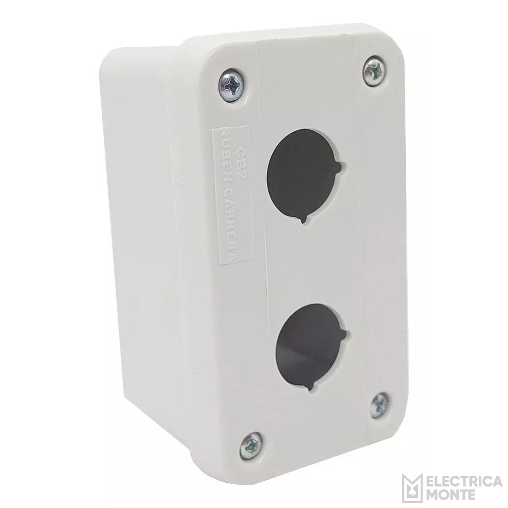 Botonera de 2 Pulsadores Cabrera