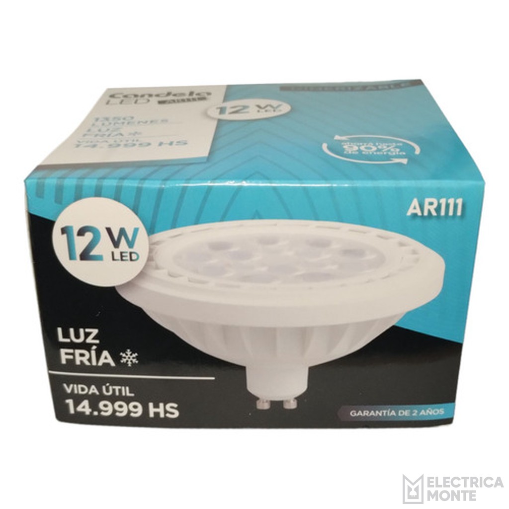 Lampara LED AR111 12w Dimerizable Frio