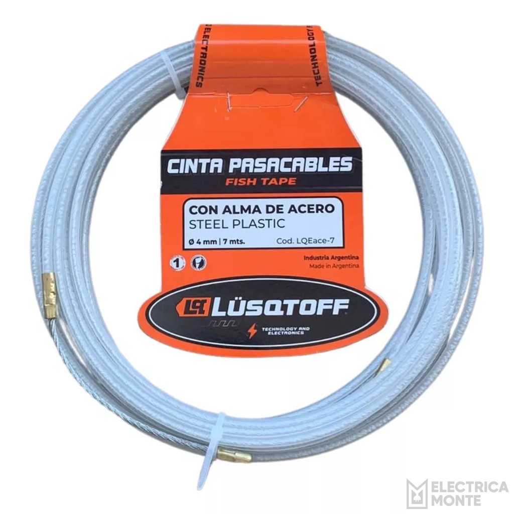 Cinta Pasacable Interior de Acero 4 x 7 mts