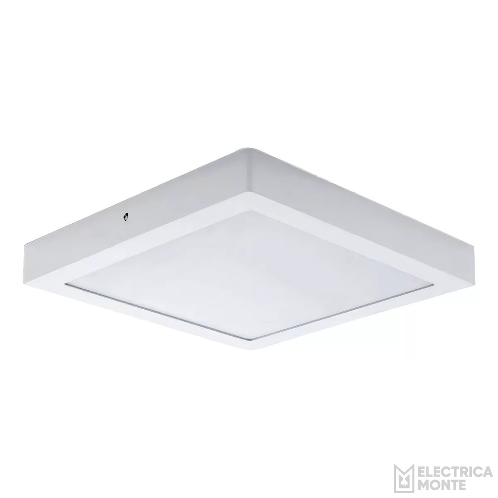 Plafon Exterior Cuadrado 12w Luz Fria Lusqtoff