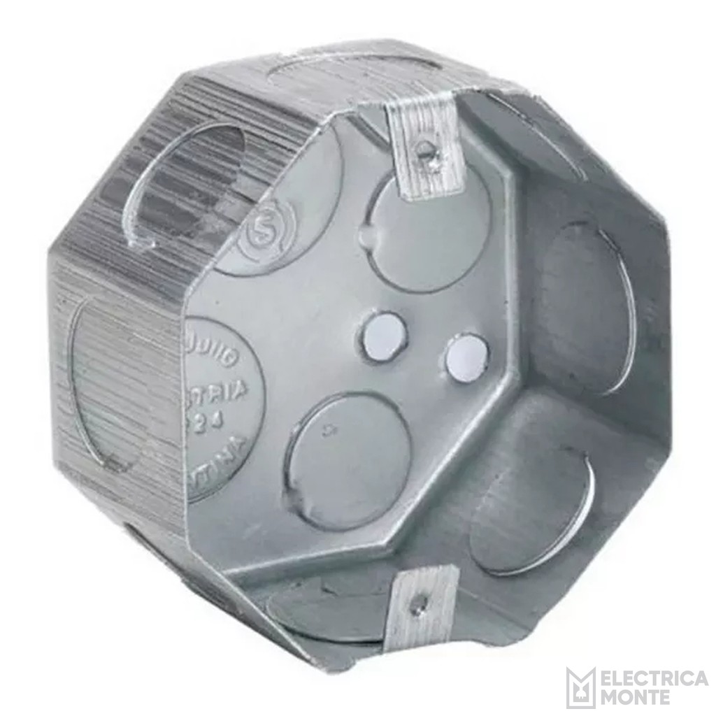 Caja Octogonal Chica Aluminizada