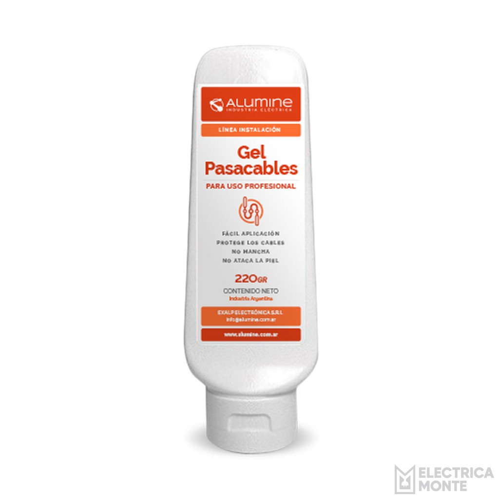 Gel Pasacables Lubricante 220gr Alumine