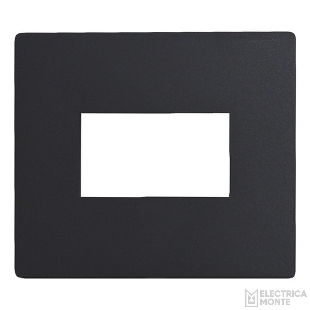 Tapas Platinum 5 X 5 cm. de 1 módulo Negra Jeluz