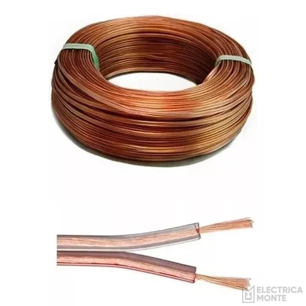 Cable Paralelo Perfil 8 2x0.75mm Cristal Argenplas