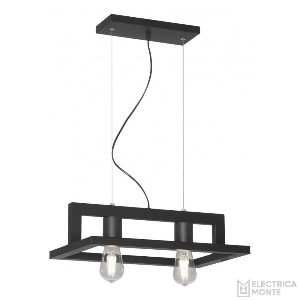 Colgante Cartagena Doble Negro