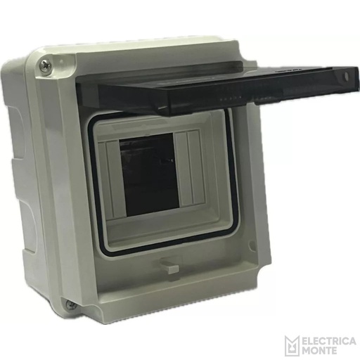[CK 504] Caja de Embutir c/puerta de 2 a 4 Modulos IP65