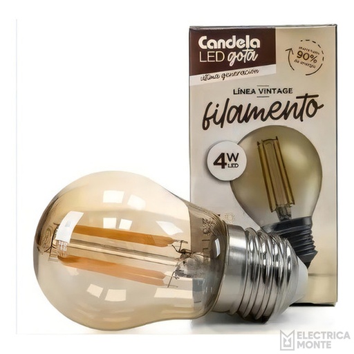 [6805] Led Deco Filamento Gota 4w