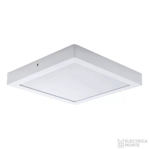 [LEC18W] Plafon Exterior Cuadrado 18w Luz Fria Lusqtoff