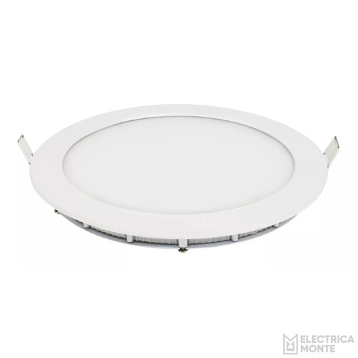 [LIR18F] Plafon Embutir Redondo 18w Luz Fria Lusqtoff