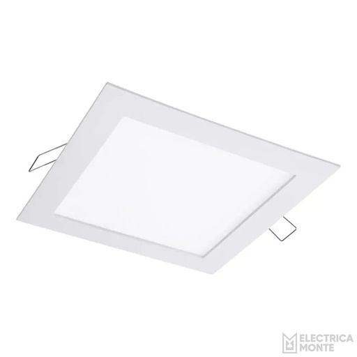 [LIC12F] Plafon Embutir Cuadrado 12w Luz Fria Lusqtoff
