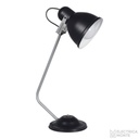 Lámpara de escritorio c/capuchón de chapa Negro