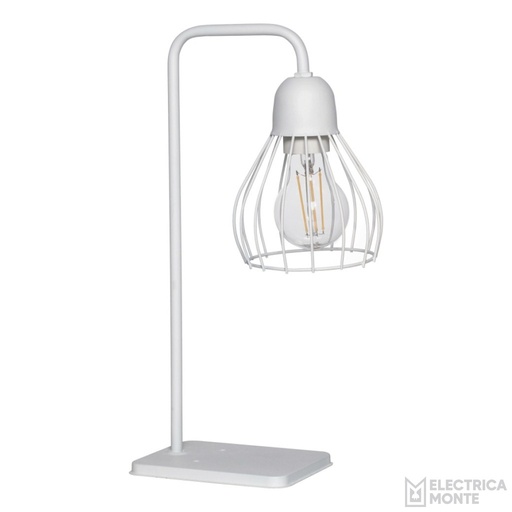 [V-128] Velador "PORTO" jaula Blanco