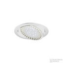 Spot de embutir redondo de pvc p/lampara AR-111 Blanco