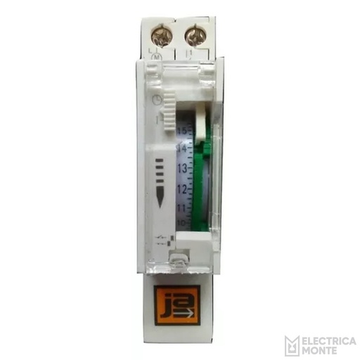 [019TS-GM1] Timer Temporizador Analógico 1 Módulo para Riel DIN JA