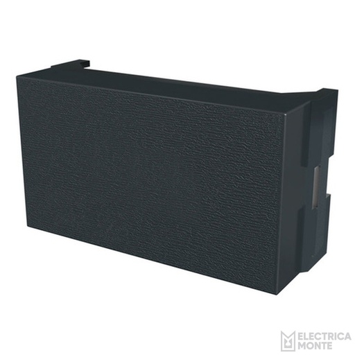 [80092] Tapon Ciego Platinum Negro Jeluz