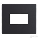 Tapas Platinum 5 X 5 cm. de 1 módulo Negra Jeluz