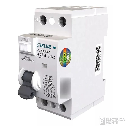 [D2X25J] Disyuntor 2x25 Amp Jeluz