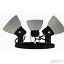 Spot Anabella 3 Luces Negro