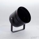 Spot Cabezal Tubo Negro Texturado