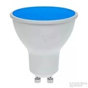 Lampara Dicroica 7w Azul