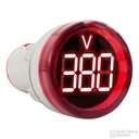 Voltimetro Ojo de Buey 22mm