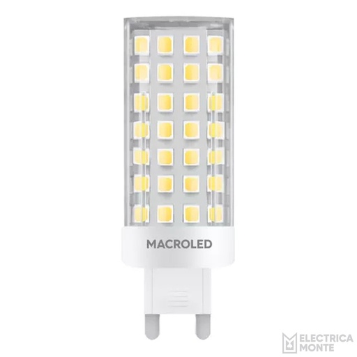 Lampara Bipin de 12w Fria Macroled