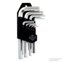 Set de Llaves Allen 9 piezas (mm) Cromo Vanadio Bulit