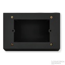 Caja de Superficie baja Negra Kalop