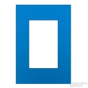 Tapas Platinum 5 x 10 cm. 3 módulos Azul Electrico