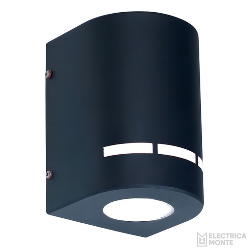 [AP-121N] Aplique Difusor Oporto Negro