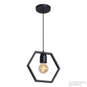 Colgante Tarento 25cm Negro